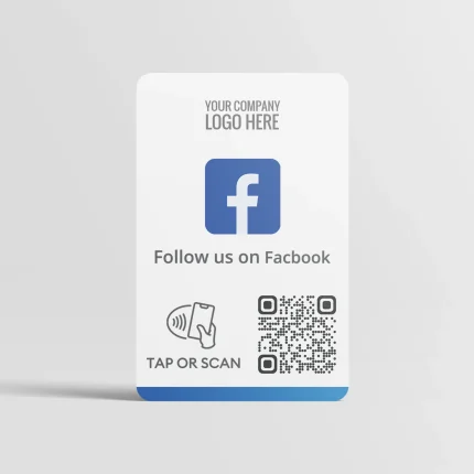 Facebook Follows - NFC Card