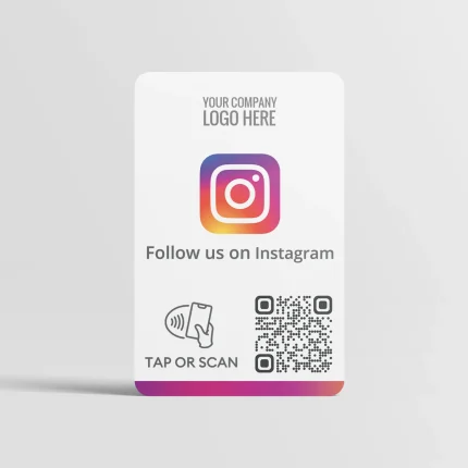 Instagram Follows - NFC Card